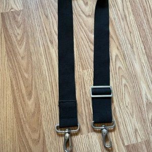 Lands’ End Canvas Travel Duffle Bag Strap Black